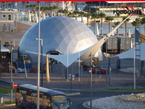 Geodesic dome tent in Alicante