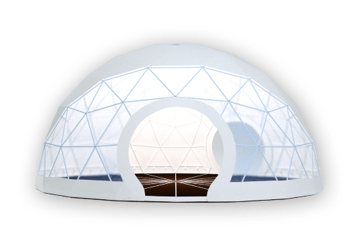 Geodesic tents - glamping